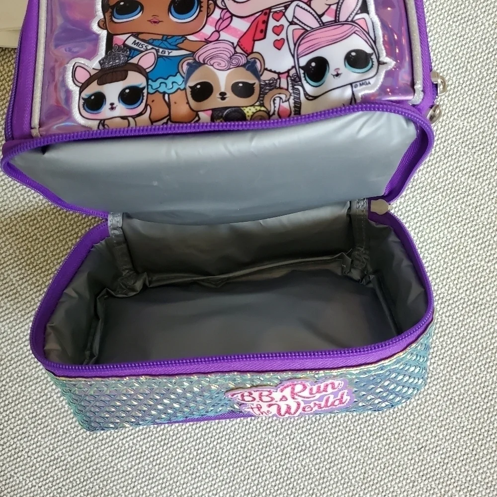 LOL Surprise BBs Run the World Insulated Lunch Bag